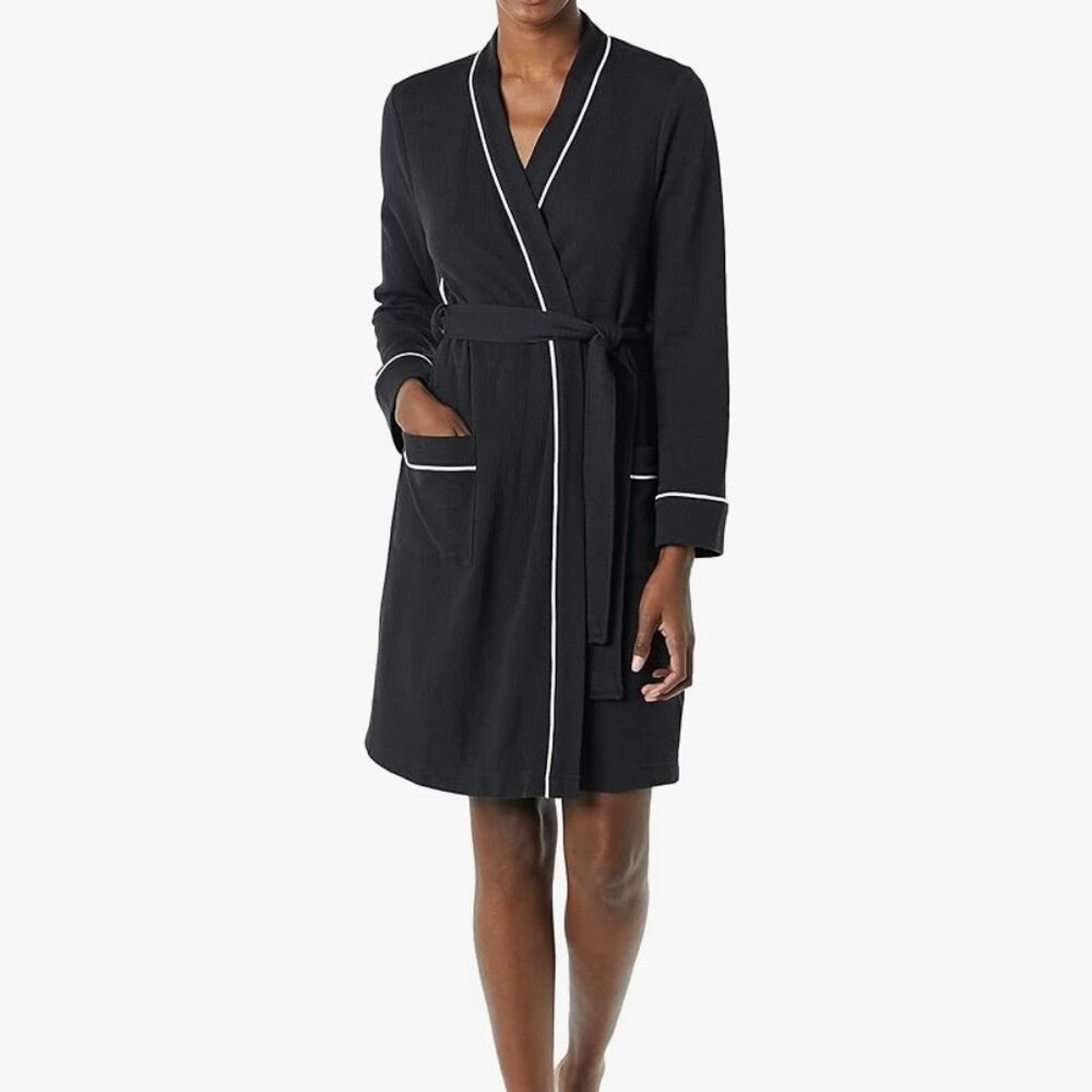 Amazon Essentials Women's Lightweight Waffle Full-Length Robe XXL